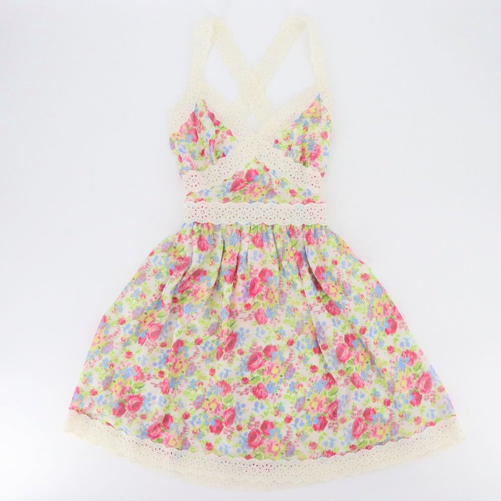 SOLD - NWT Betsey Johnson Floral Mini Dress - Picture 1 of 14
